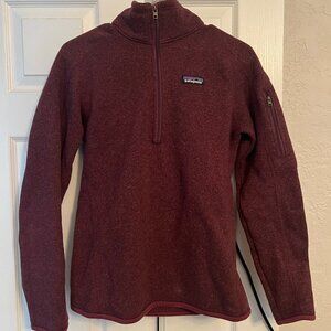 Patagonia Better Sweater 1/4 Zip Jacket Size M